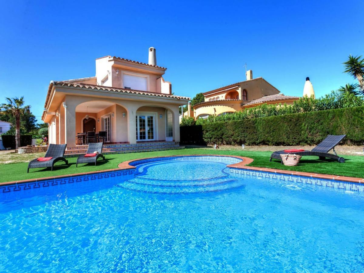 Villa Villa Caleta By Interhome Les Tres Cales Exterior foto