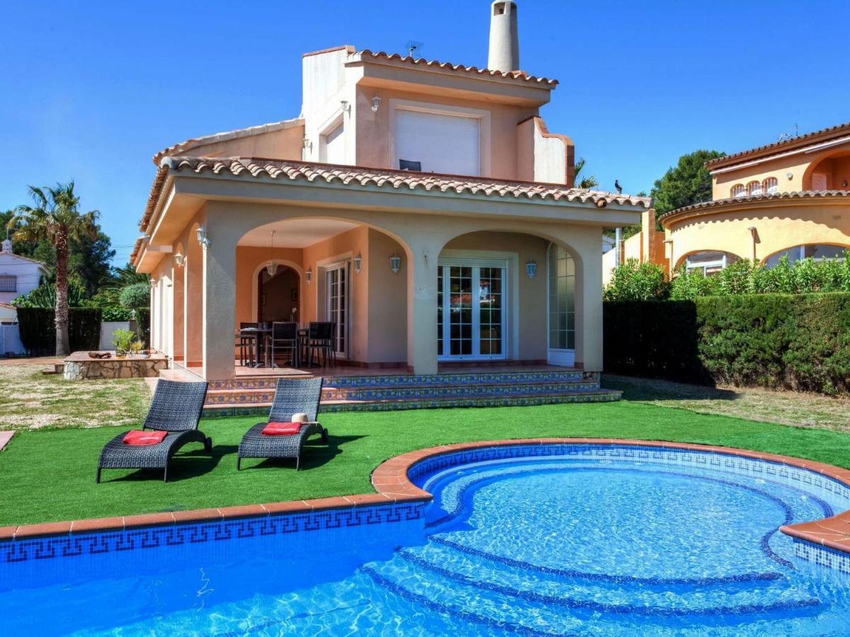 Villa Villa Caleta By Interhome Les Tres Cales Exterior foto
